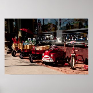 Toy Store Poster print