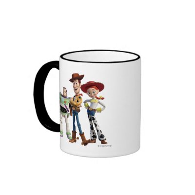 Toy Story 3 - Buzz Woody Jesse 2 mugs