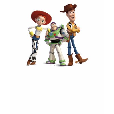 Toy Story 3 - Buzz Woody Jesse t-shirts