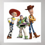 Toy Story 3 - Buzz Woody Jessie Print