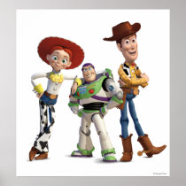 Toy Story 3 - Buzz Woody Jessie Print