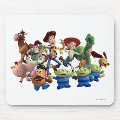 Toy Story 3 - Team Photo mousepads