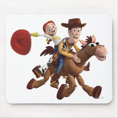 Toy Story 3 - Woody Jessie mousepads