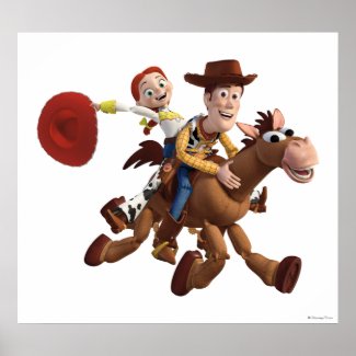 Toy Story 3 - Woody Jessie Print
