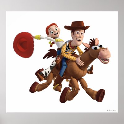 Toy Story 3 - Woody Jessie posters