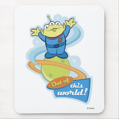 Toy Story Alien "Out of This World" mousepads