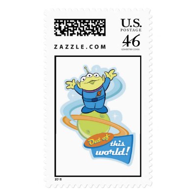 Toy Story Alien "Out of This World" postage