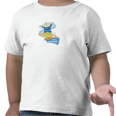 Toy Story Alien "Out of This World" t-shirts