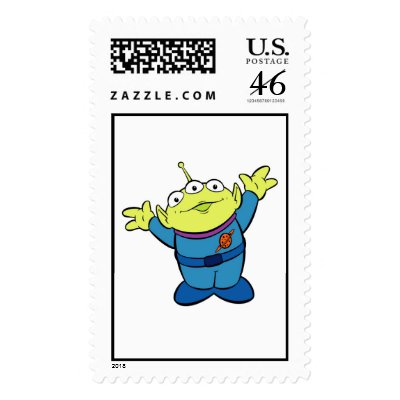 Toy Story Alien standing postage