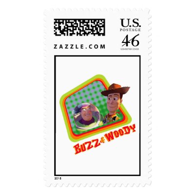 Toy Story Buzz and Woody Friends design postage