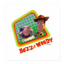 Toy Story Buzz and Woody Friends design posters