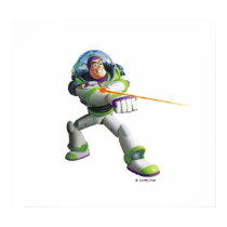 Toy Story Buzz Lightyear Firing his Laser posters