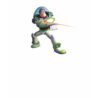 Toy Story Buzz Lightyear Firing his Laser shirt