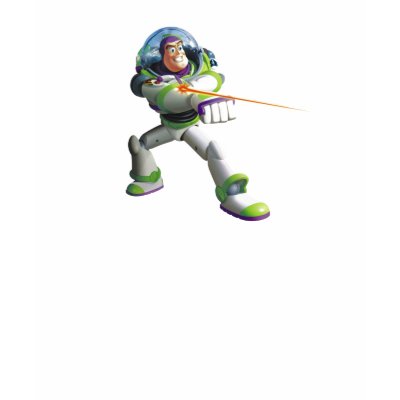 Toy Story Buzz Lightyear Firing his Laser t-shirts