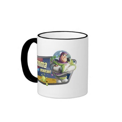Toy Story Buzz Lightyear Gamma Quadrant logo mugs