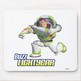 Toy Story Buzz Lightyear Preparing to Fire mousepad