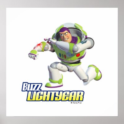 Toy Story Buzz Lightyear Preparing to Fire posters