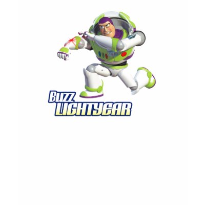 Toy Story Buzz Lightyear Preparing to Fire t-shirts
