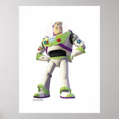 Toy Story Buzz Lightyear standing hands on hips posters