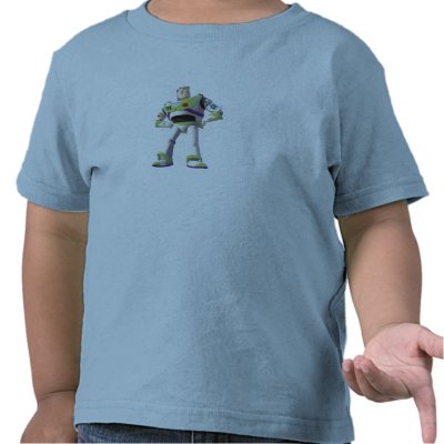 Toy Story Buzz Lightyear standing hands on hips t-shirts