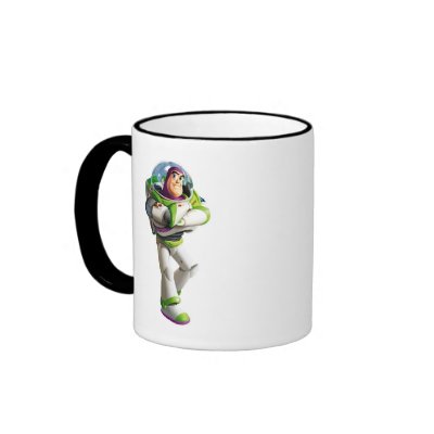Toy Story Buzz Lightyear standing with folded arms mugs