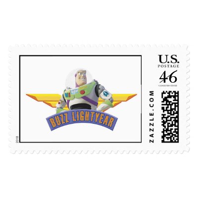 Toy Story Buzz Lightyear wings button pin postage