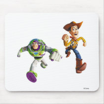 Toy Story Buzz Lightyear Woody running mousepads