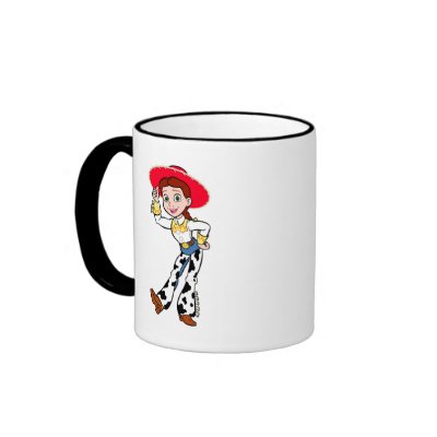 Toy Story Jesse cowgirl standing greeting mugs