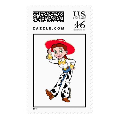 Toy Story Jesse cowgirl standing greeting postage