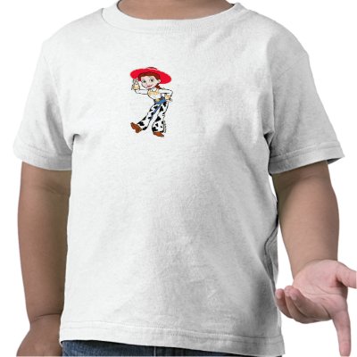 Toy Story Jesse cowgirl standing greeting t-shirts