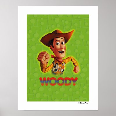 Toy Story Woody shaking fist posters
