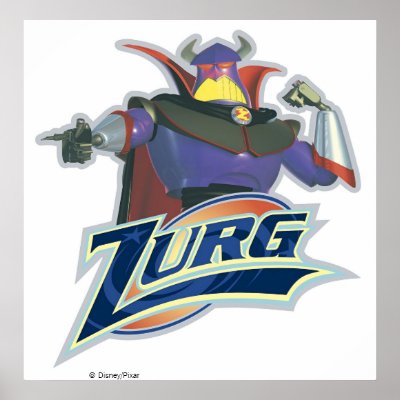 Toy Story Zurg Logo posters