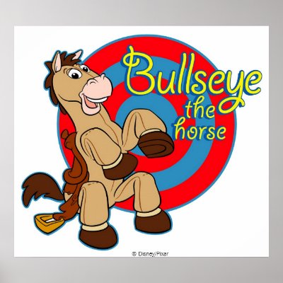 Toy Story's Bullseye posters