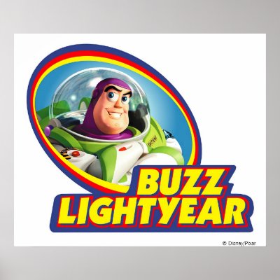 Toy Story's Buzz Lightyear posters