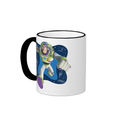Toy Story's Buzz Lightyear running mugs