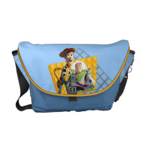 Toy Story's Buzz & Woody Courier Bag at Zazzle