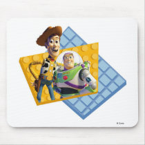 Toy Story's Buzz & Woody  mousepads