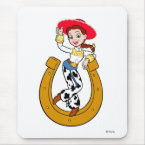 Toy Story's Jesse on Horseshoe mousepad