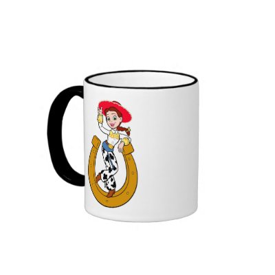 Toy Story's Jesse on Horseshoe mugs