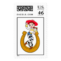 Toy Story's Jesse on Horseshoe Postage Stamp