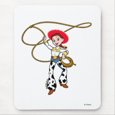 Toy Story's Jesse with Lassoo mousepads