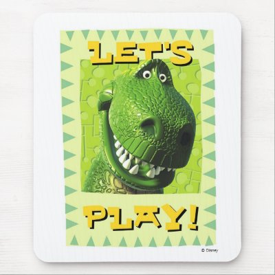Toy Story's "Let's Play!" Design mousepads