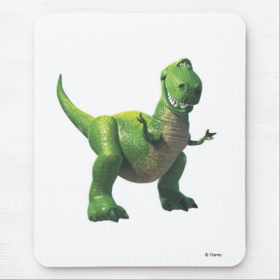 Toy Story's Rex mousepads