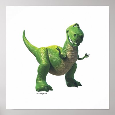 Toy Story's Rex posters