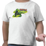 Toy Story's Rex standing with a smiling face. Tshirts