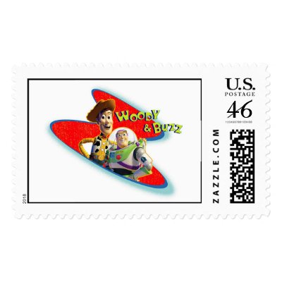 Toy Story's Woody and Buzz postage
