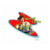 Toy Story's Woody and Buzz posters