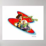 Toy Story's Woody and Buzz Poster