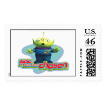 Toy Story's "You have been chosen" Alien Design Postage Stamp