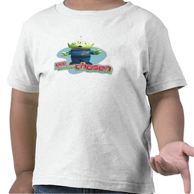 Toy Story's "You have been chosen" Alien Design t-shirts